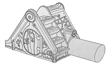 Spielhaus mit Rutsche und Tunnel 3 in 1